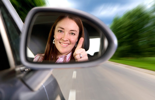 Image with Woman Driving A